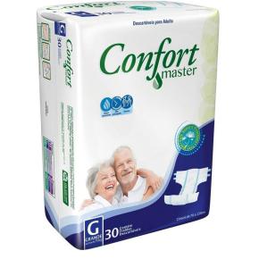 Fralda Geriatrica Confort Master G 30 unidades