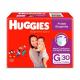 FRALDA ROUPINHA HUGGIES SUPREME CARE G COM 30 UNIDADES