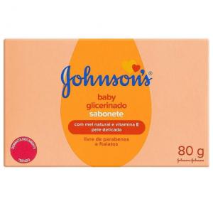 Sabonete Johnson's Baby Glicerinado 80g