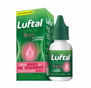 Luftal 75mg/ml Sabor Cereja Com 15ml