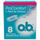 Absorvente Interno O.B. ProComfort Mini Com 8 Unidades