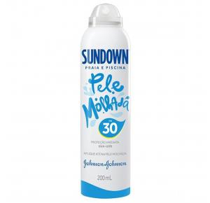 Protetor Solar Spray Sundown Pele Molhada FPS 30 200ml
