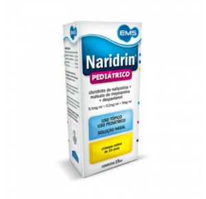 Naridrin Pediátrico Solução Nasal 15ml
