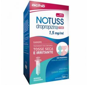 Notuss TSS 1,5mg/ml Xarope Com 120ml