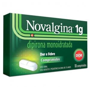 Novalgina 1 g Com 10 Comprimidos