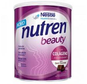 Nutren Beauty Com Colágeno Sabor Chocolate 400g Nestlé
