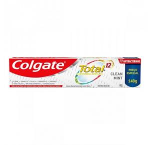 Pasta De Dente Colgate Total 12 Clean Mint Com 140G