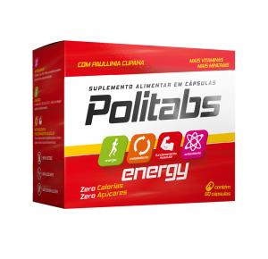 Politabs Energy Com 60 Cápsulas