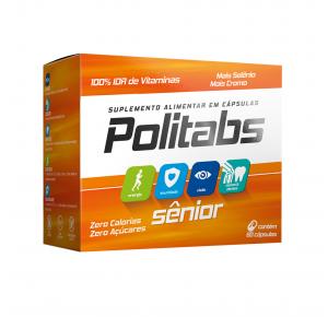 Politabs Senior Com 60 Cápsulas