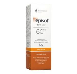 Protetor Solar Facial Episol Sec OC Pele Oleosa FPS 60 60g