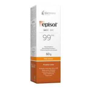 Protetor Solar Facial Episol Sec OC Pele Oleosa FPS 99 60g