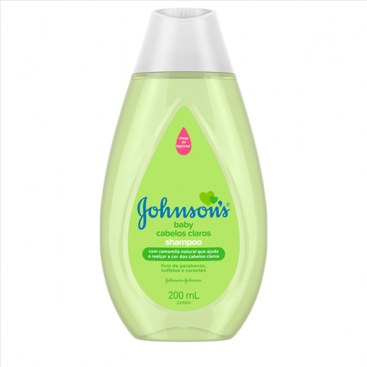 Shampoo Johnson\'s Baby Cabelos Claros 200ml