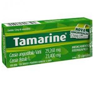 Tamarine 12mg Senosídeos Com 20 Cápsulas Nova Concentração