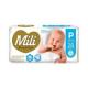 FRALDA MILI LOVE CARE JUMBO P C/28 UND 